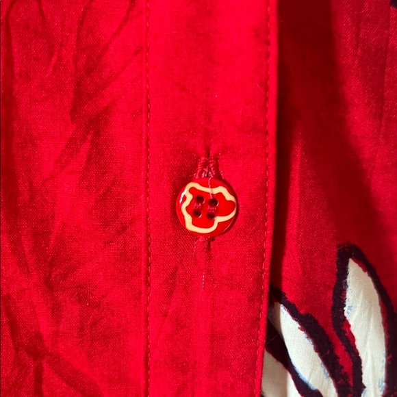 Jams World Red Floral Blouse - Picture 4 of 7